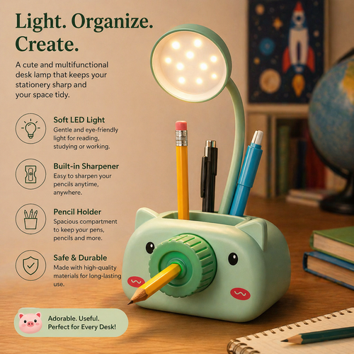 3-in-1 Desk Lamp
