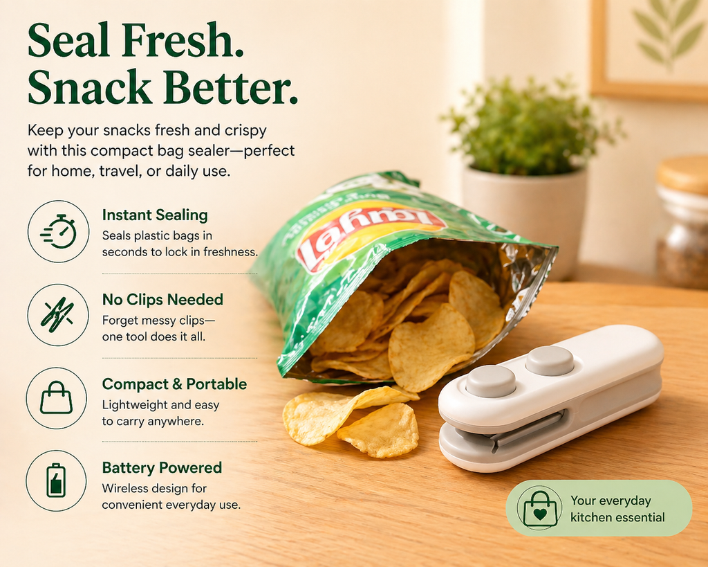 Mini Heat Bag Sealer & Cutter
